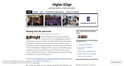 Desktop Screenshot of higheredgeblog.com